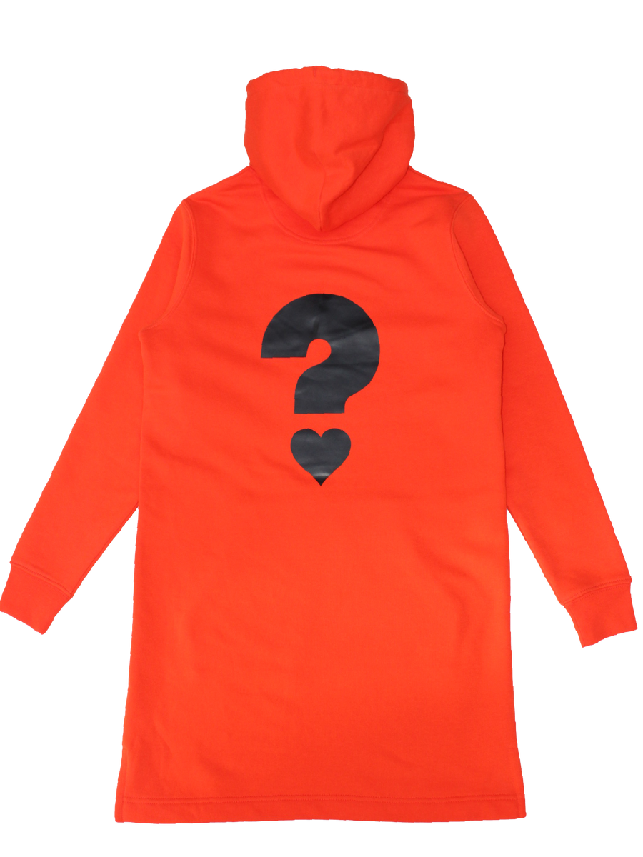 Orange Hoodie-dress – mi-amithebrand